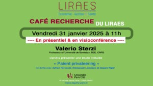 Patent privateering @ Campus Saint Germain - LIRAES