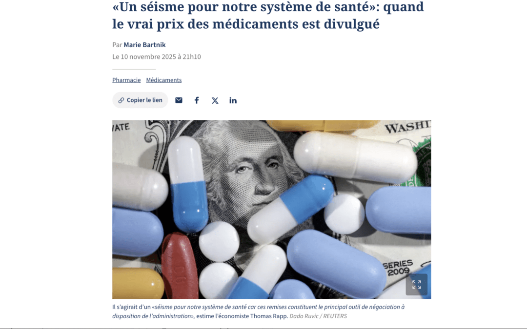 Interview de Thomas Rapp dans Le Figaro (10nov2025)