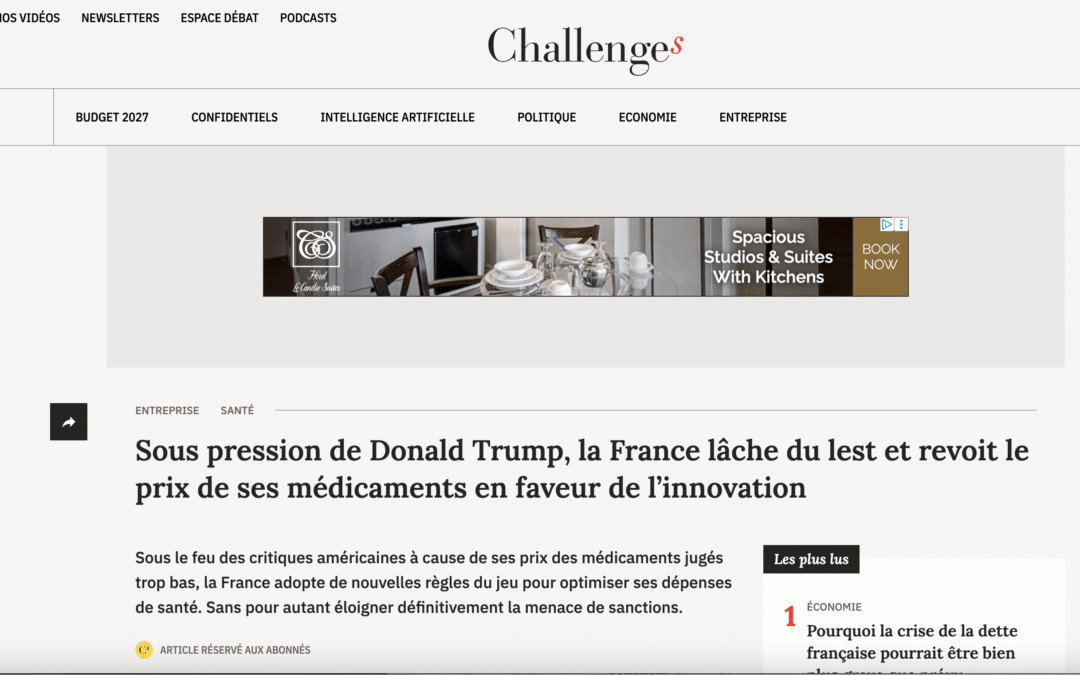 Interview de Thomas Rapp dans Challenges (2oct2026)